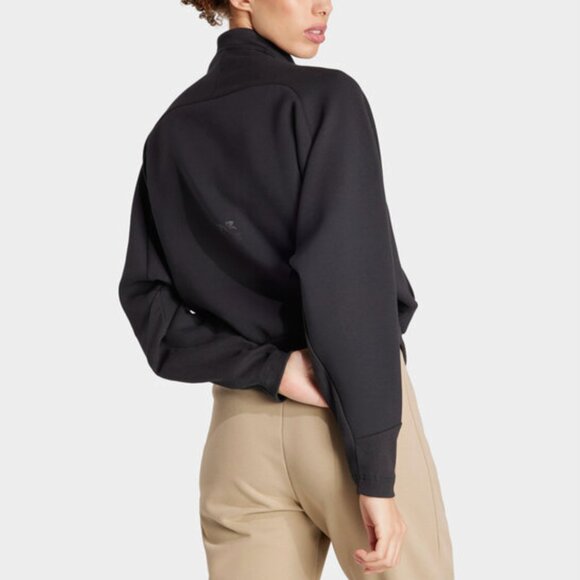 Adidas Black Z.N.E. Quarter Zip Sweatshirt - Picture 2 of 13